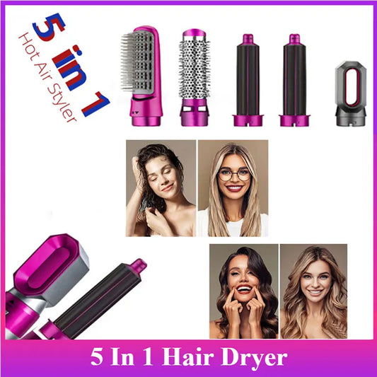 For Dyson Airwrap 5 in 1 Hair Dryer Hot Comb Set Professional Curling Iron Hair Straightener Styling Tool Hair Dryer Household